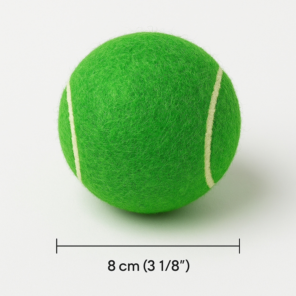 Fetch In Color - Tennis Balls - Green - Set of Two