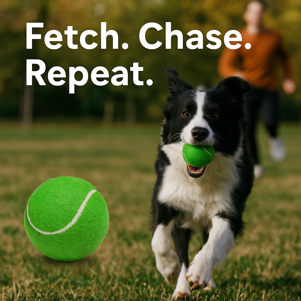 Fetch In Color - Tennis Balls - Green - Set of Two