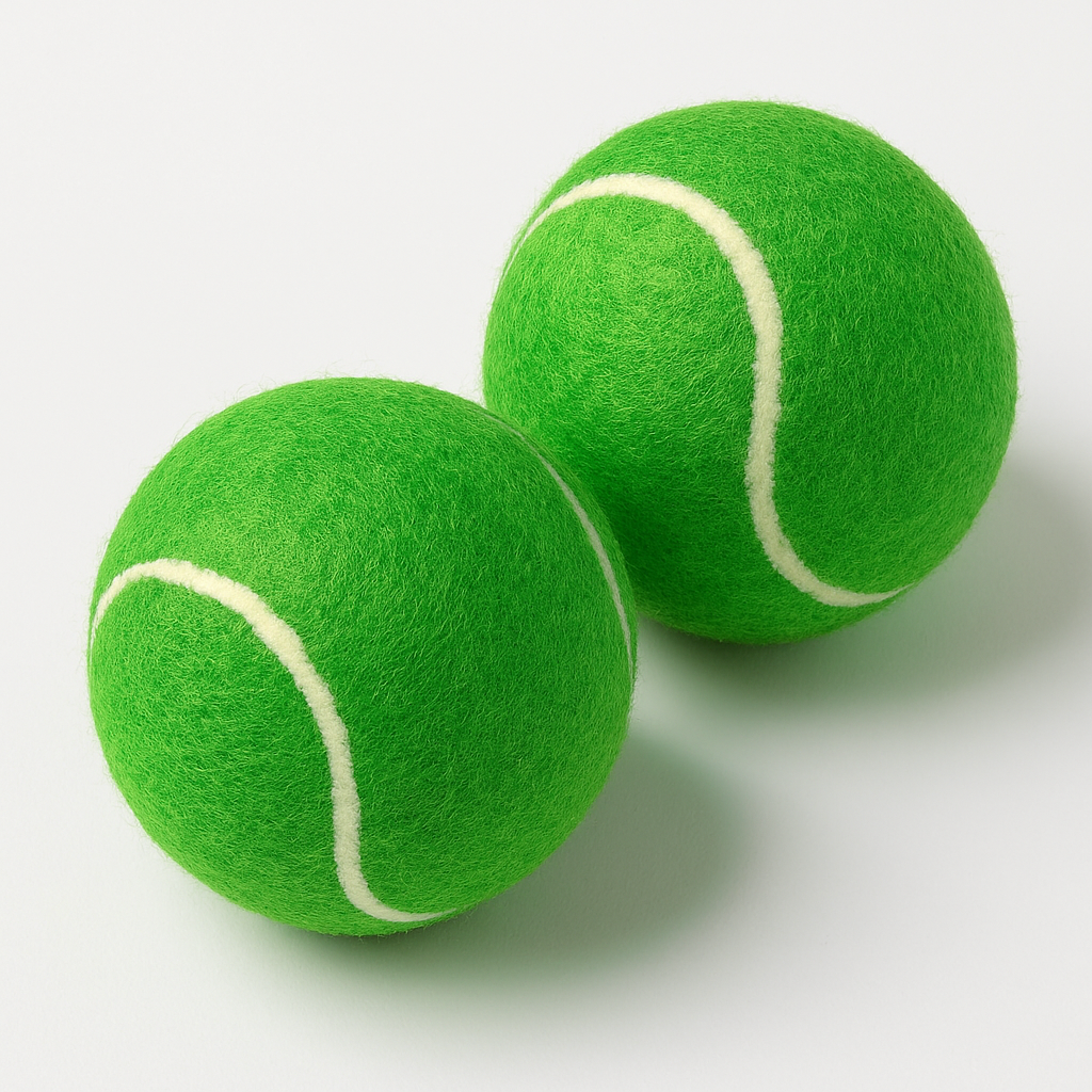 Fetch In Color - Tennis Balls - Green - Set of Two