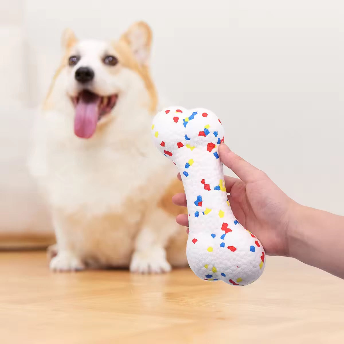 Bloom Bone Shape Toy - Indestructible toy - For Heavy Chewers