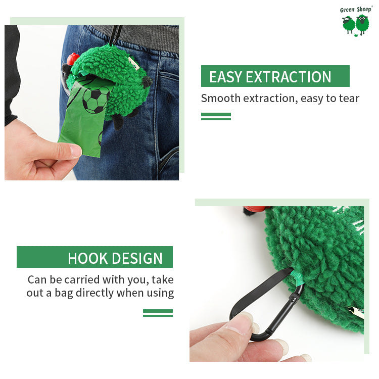 Baa Baa Black Sheep! Poop Bag Dispenser