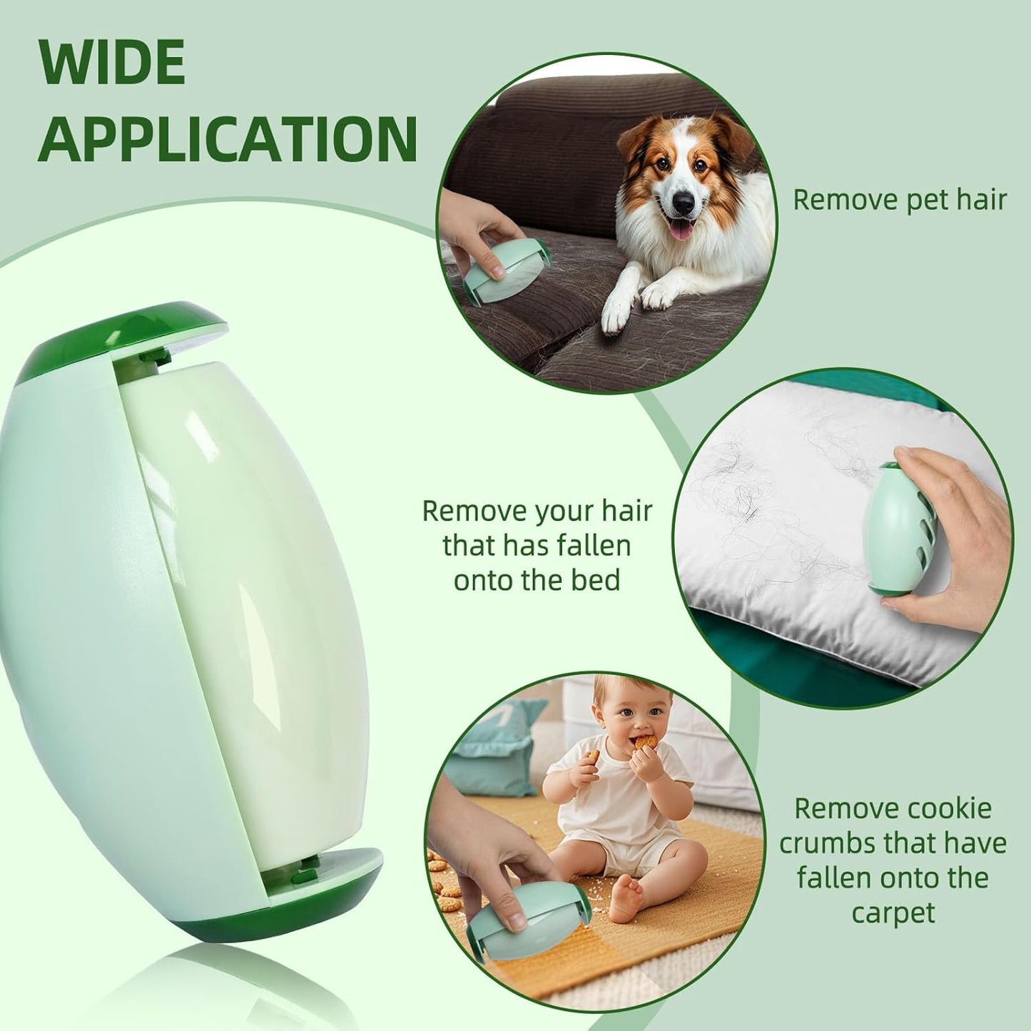 Talking Dog Club -Reusable Washable Sticky Gel Lint Roller