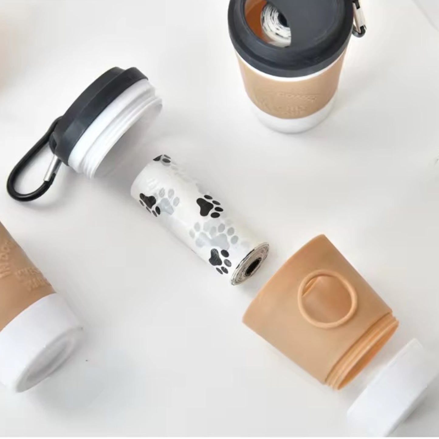 Coffee Cup Poop Bag Holder