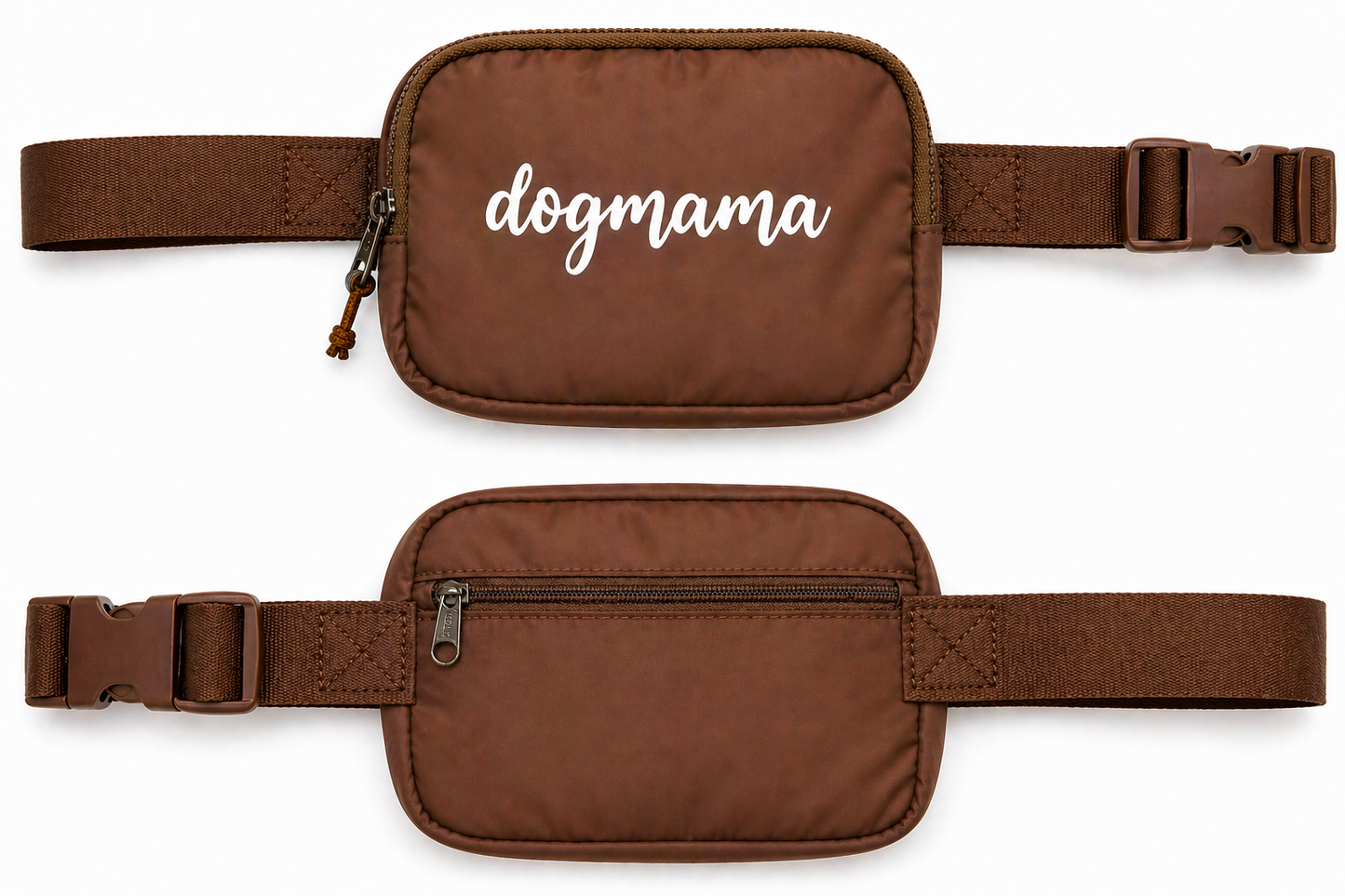Dogmama Crossbody Treat & Walk Bag - Brown