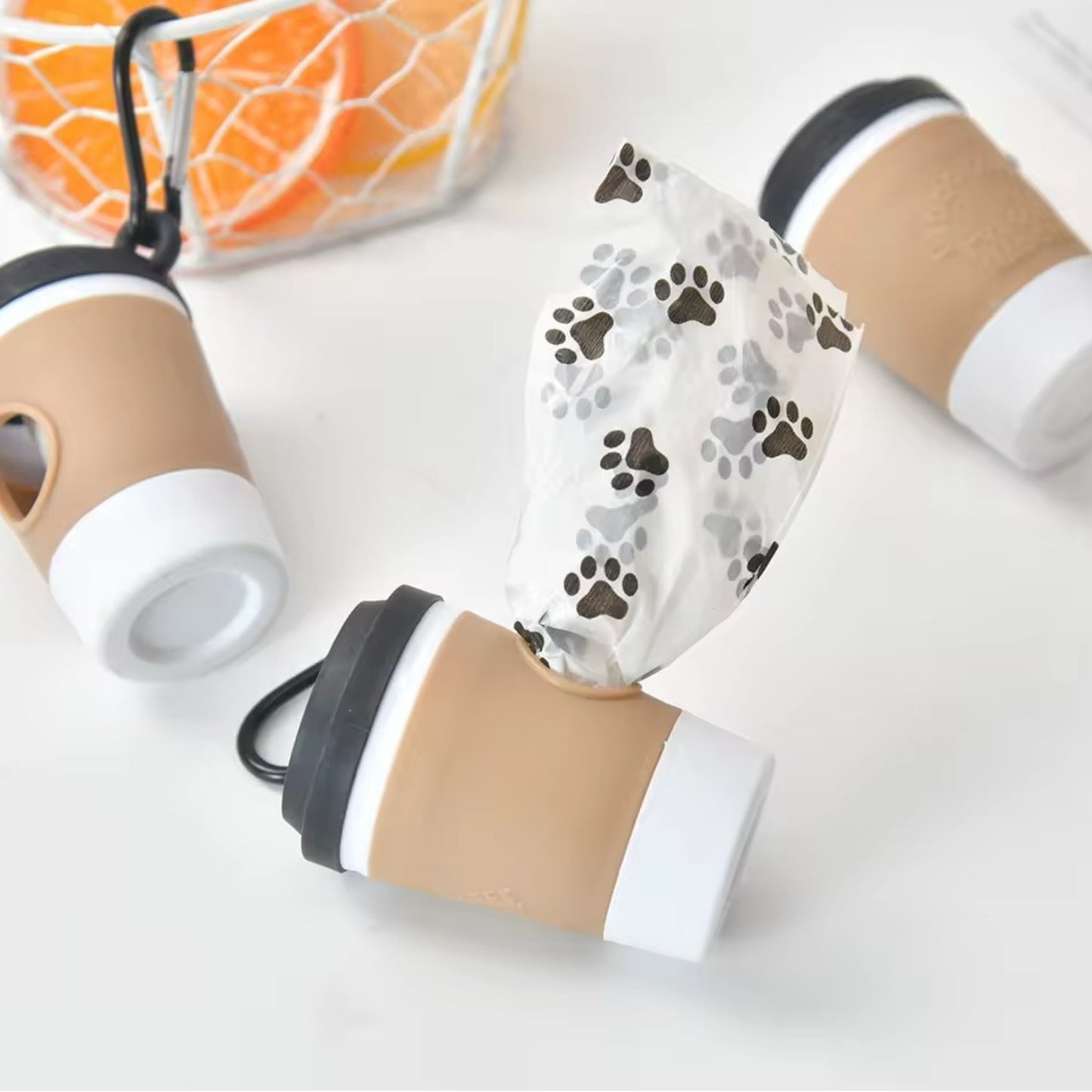 Coffee Cup Poop Bag Holder
