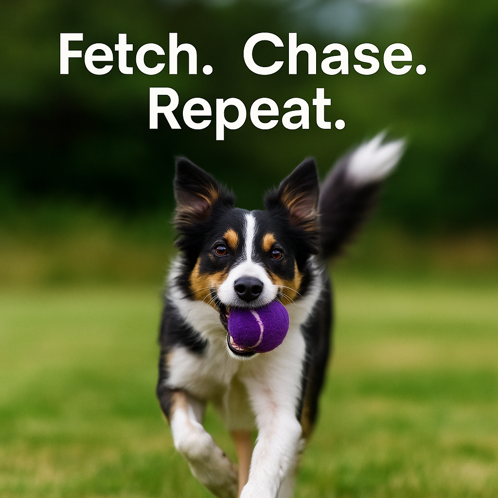 Fetch In Color - Tennis Balls - Purple - Set of Two