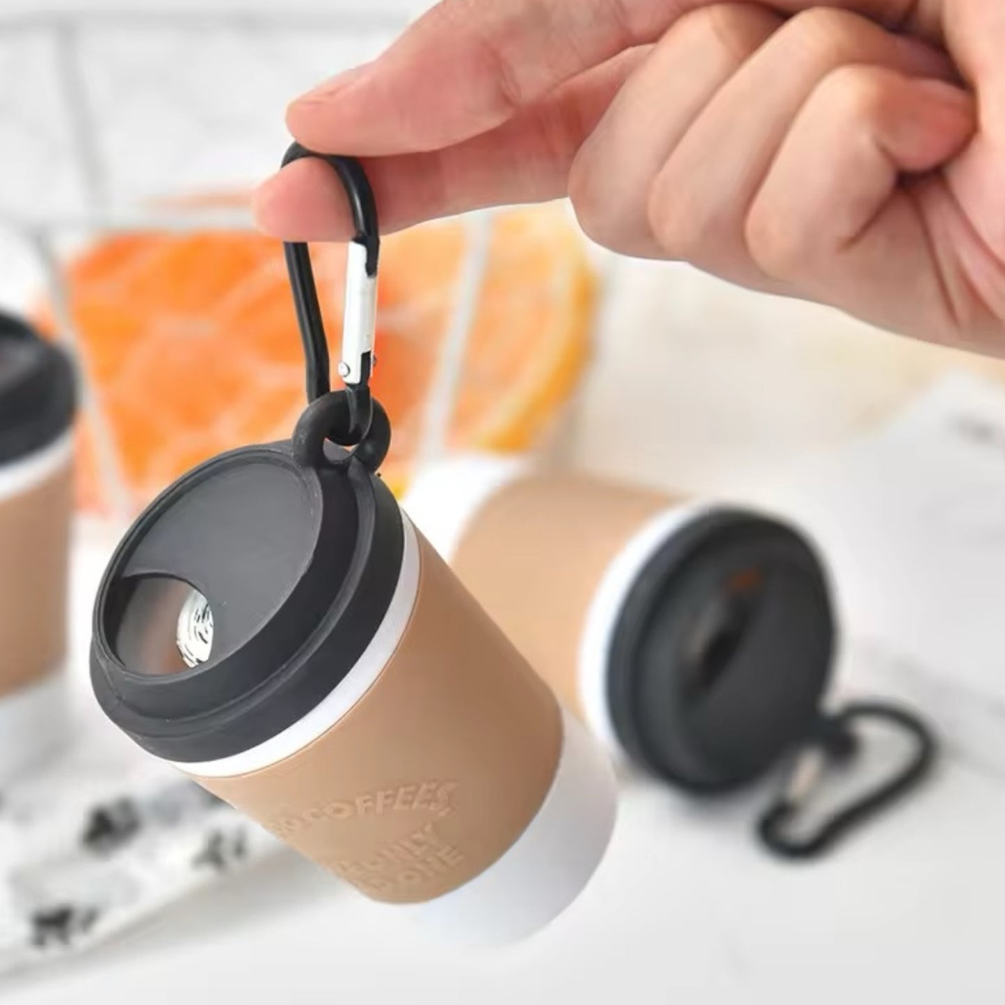 Coffee Cup Poop Bag Holder