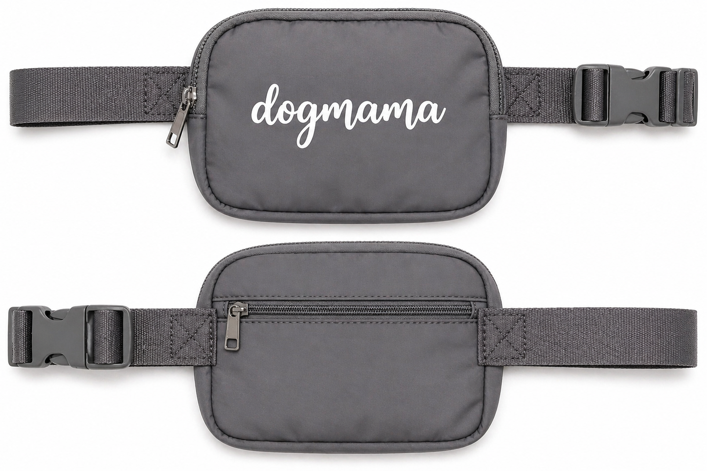 Dogmama Crossbody Treat & Walk Bag - Grey