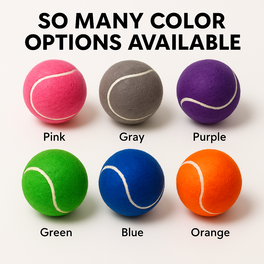 Fetch In Color - Tennis Balls - Green - Set of Two