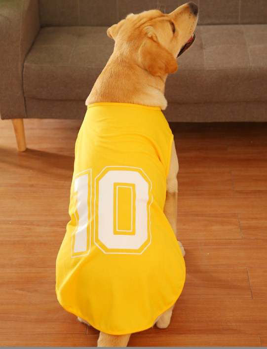 Player – Ltd. Edition Sports Tees for Dogs - Yellow