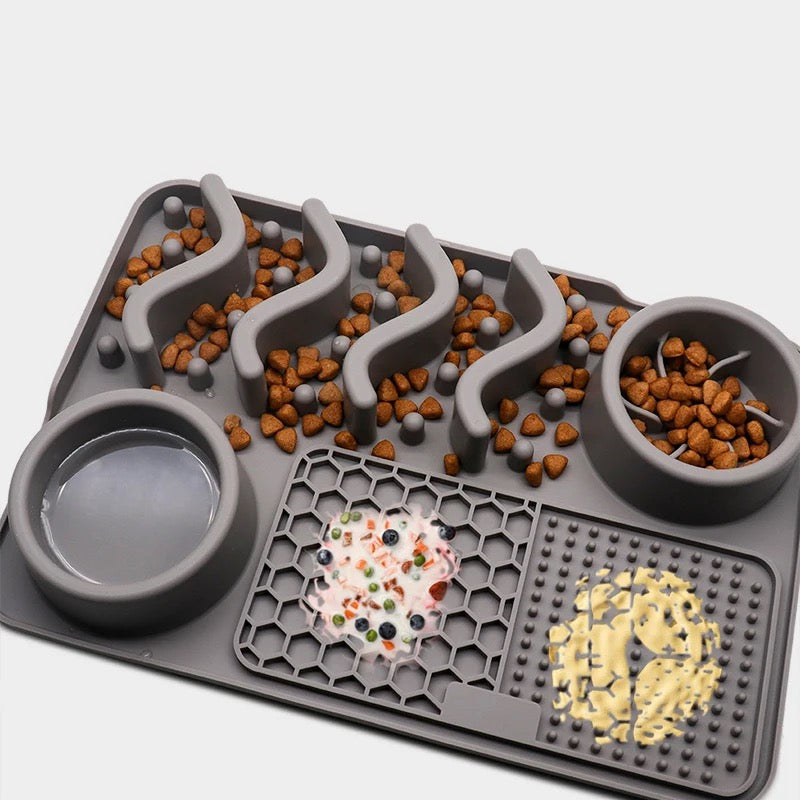 Lickables - Lick Mat for dogs - Grey