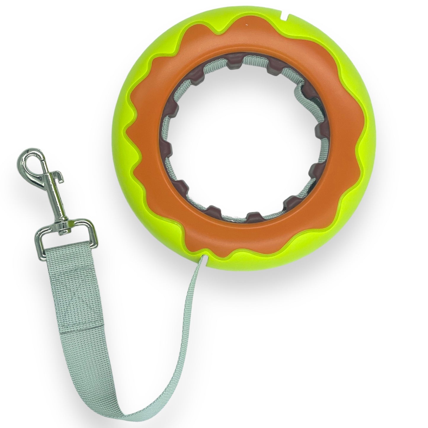 Donut Leash (Green/Orange)
