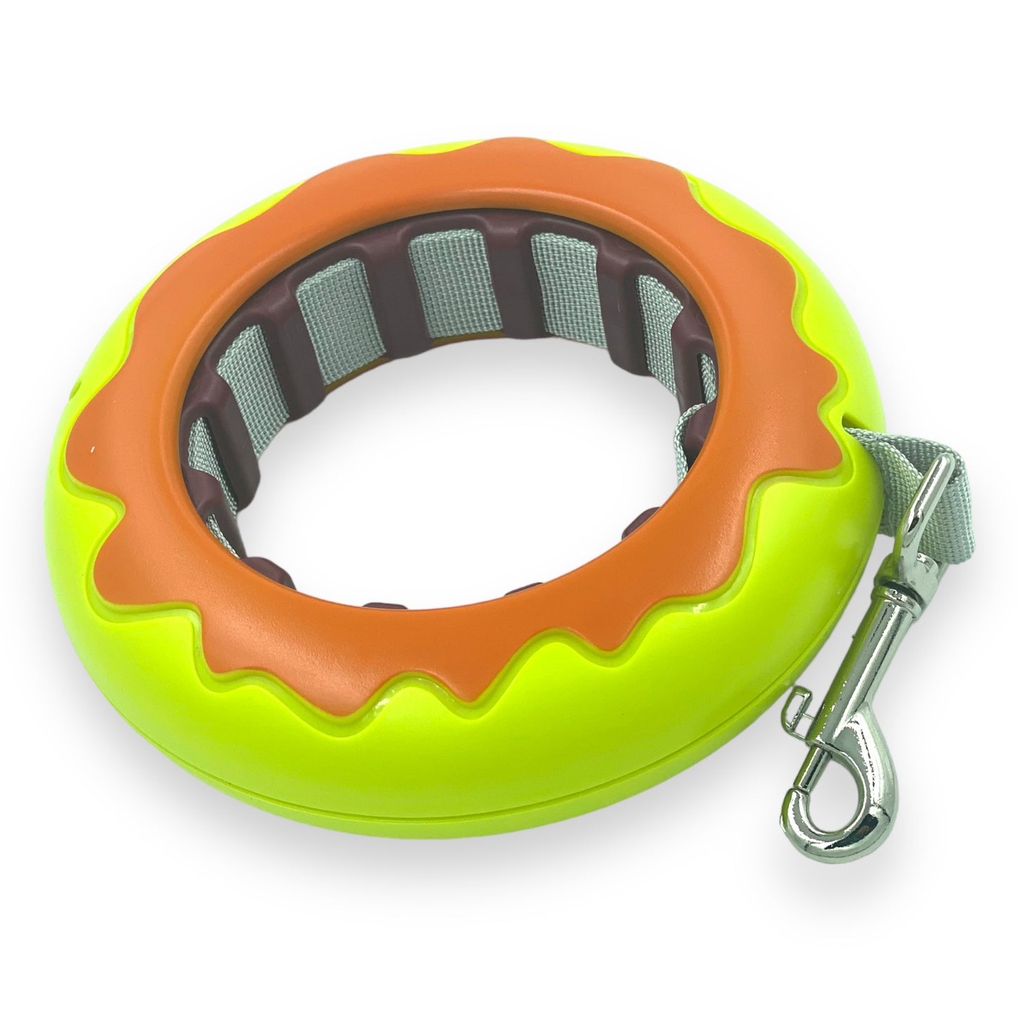 Donut Leash (Green/Orange)