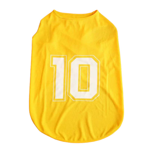 Player – Ltd. Edition Sports Tees for Dogs - Yellow