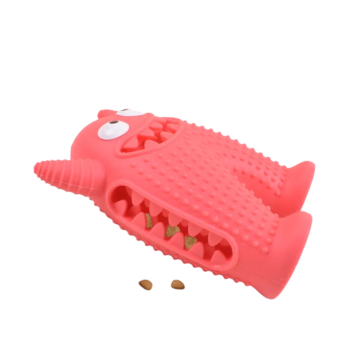 Monster Tough Rubber Chew Toy - Pink