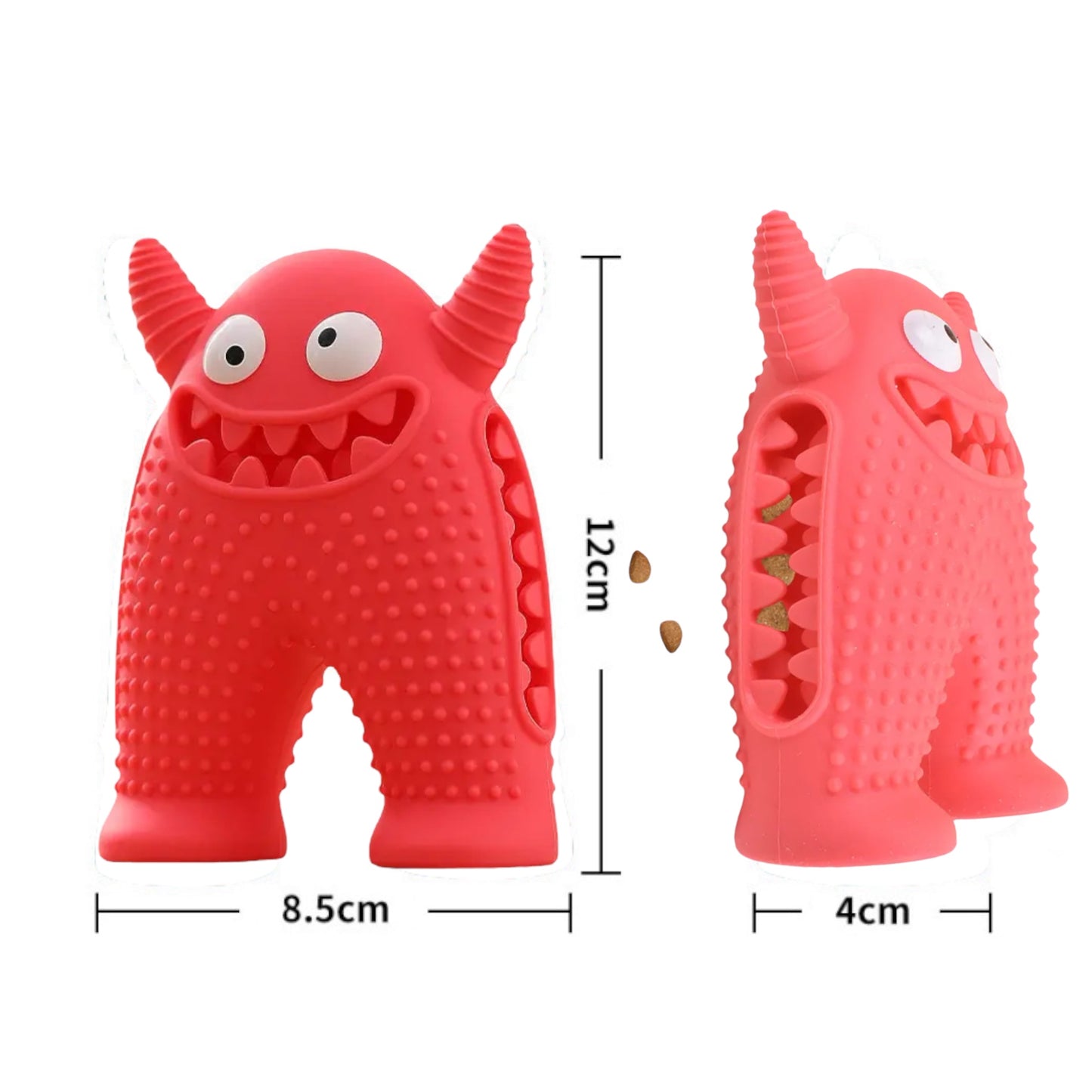 Monster Tough Rubber Chew Toy - Pink