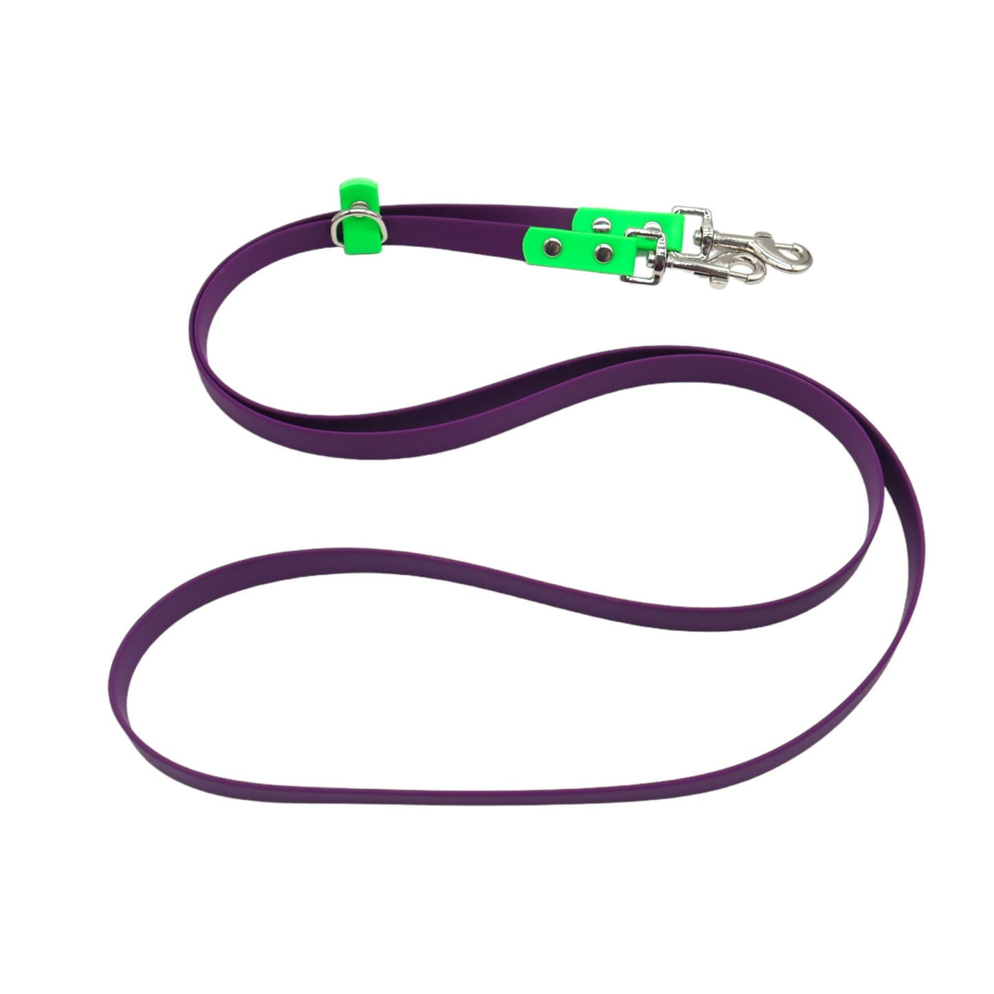 Multifunction Handsfree Leash - Purple/Green