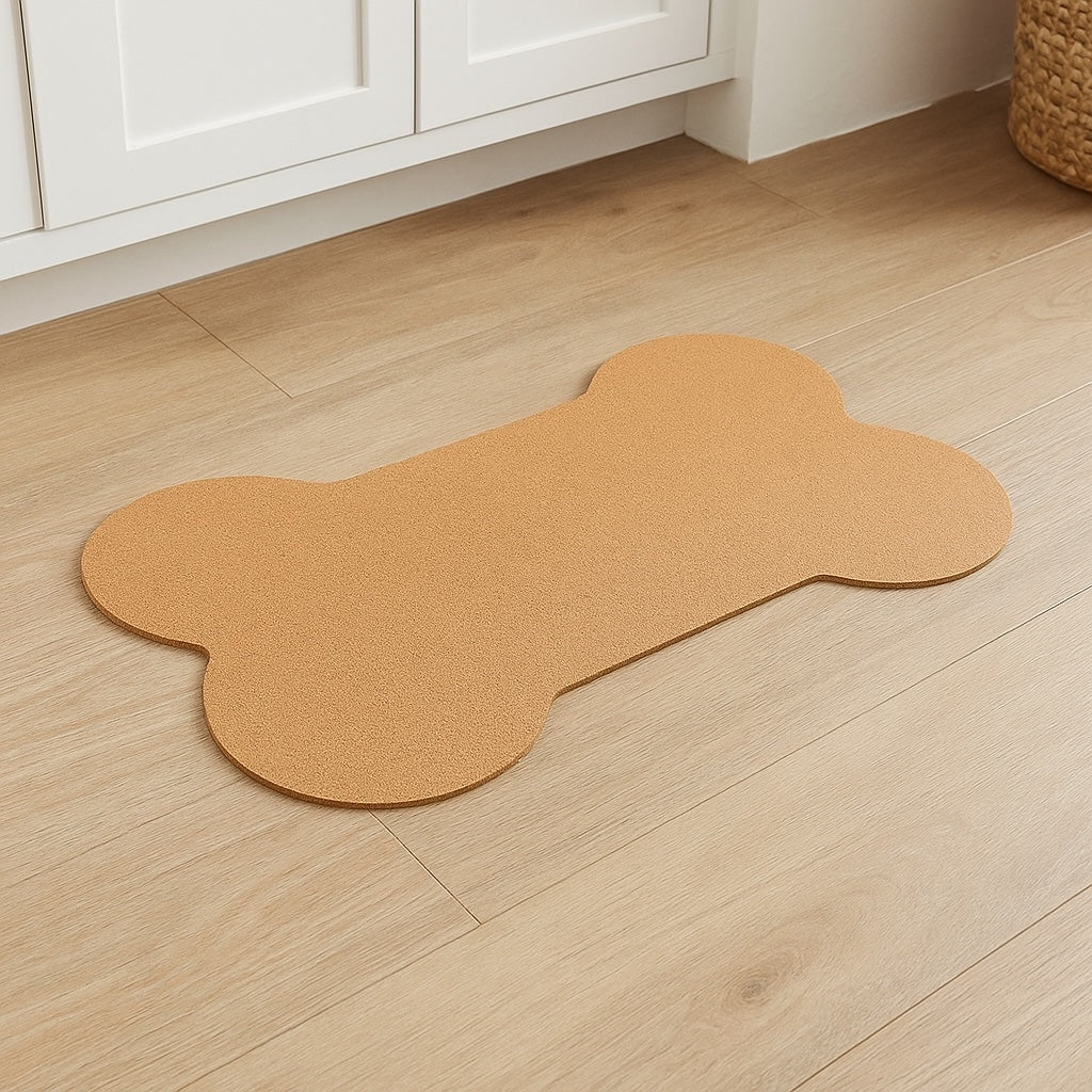 Cork - a - Mat - Floor Food & Water Mat