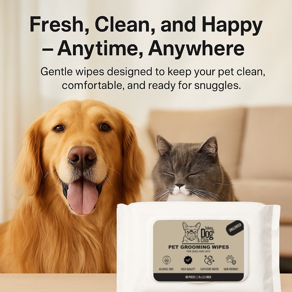 Pet Grooming Wipes - Unscented