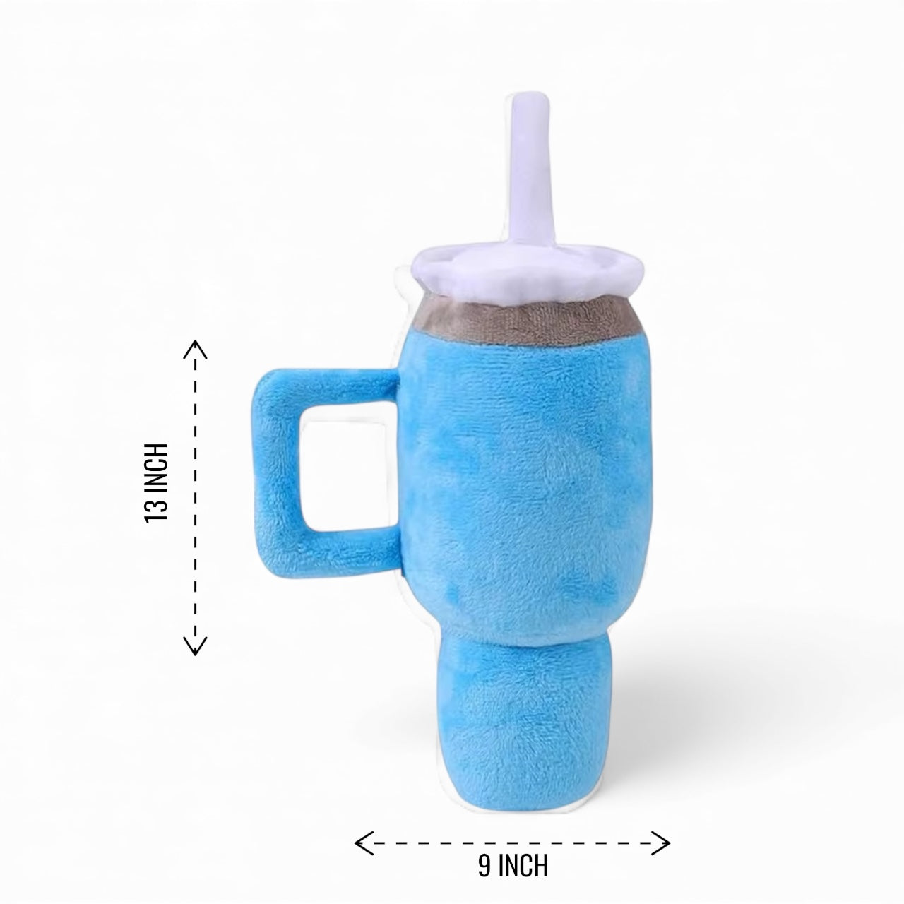 Tumbler Plush Toy For Dogs - Blue