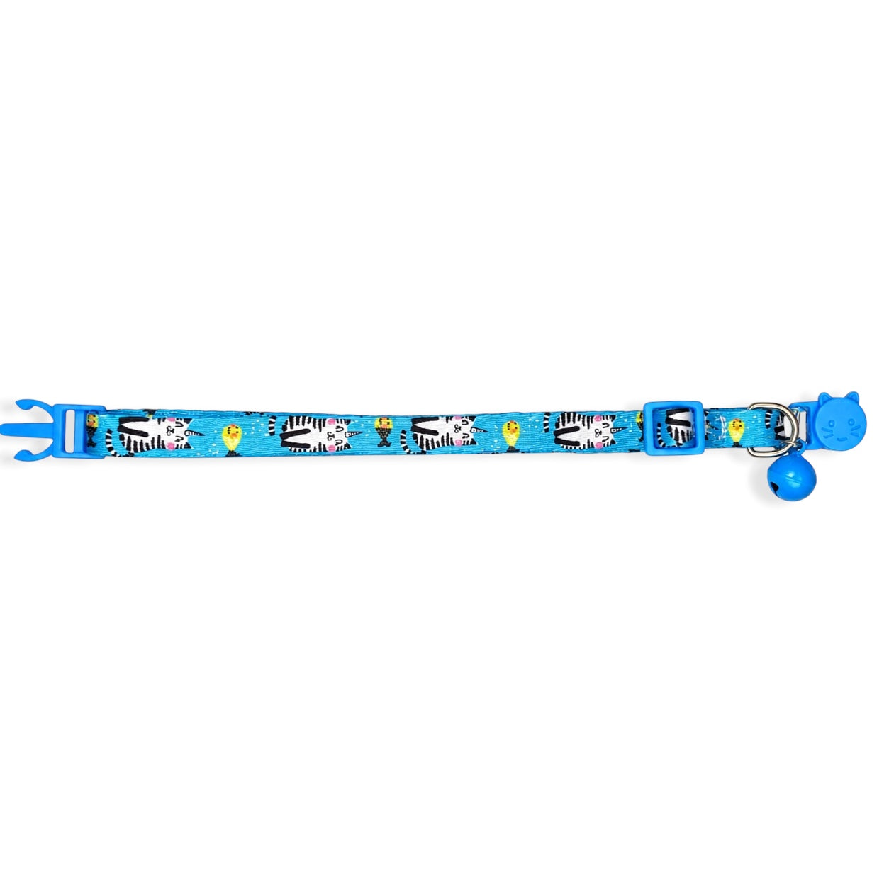 Talking Dog Club - Everyday Cat Collars - With Attached Bell - Unicorn Cat