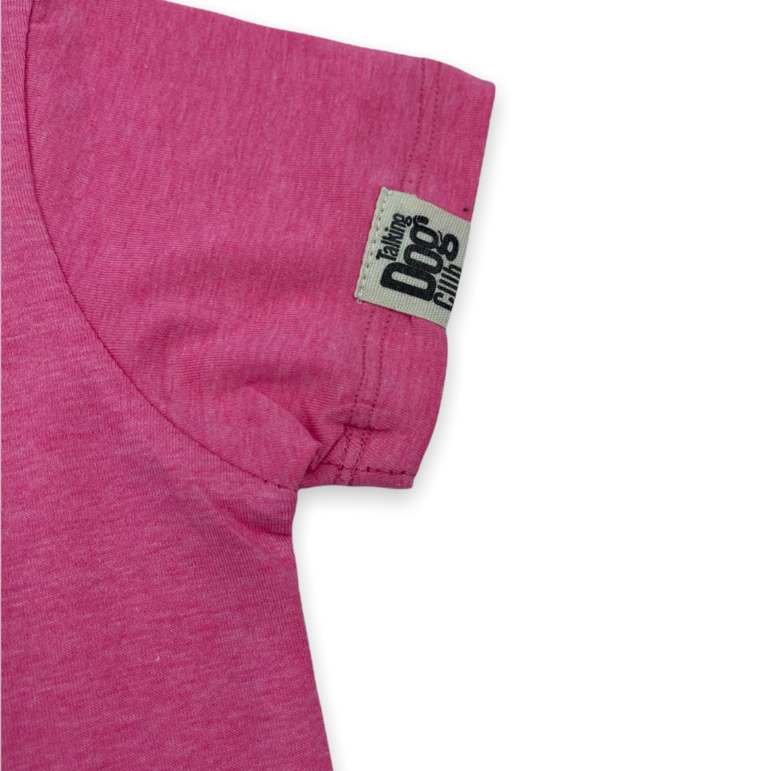 Pesky Pink Solid Dog Tee