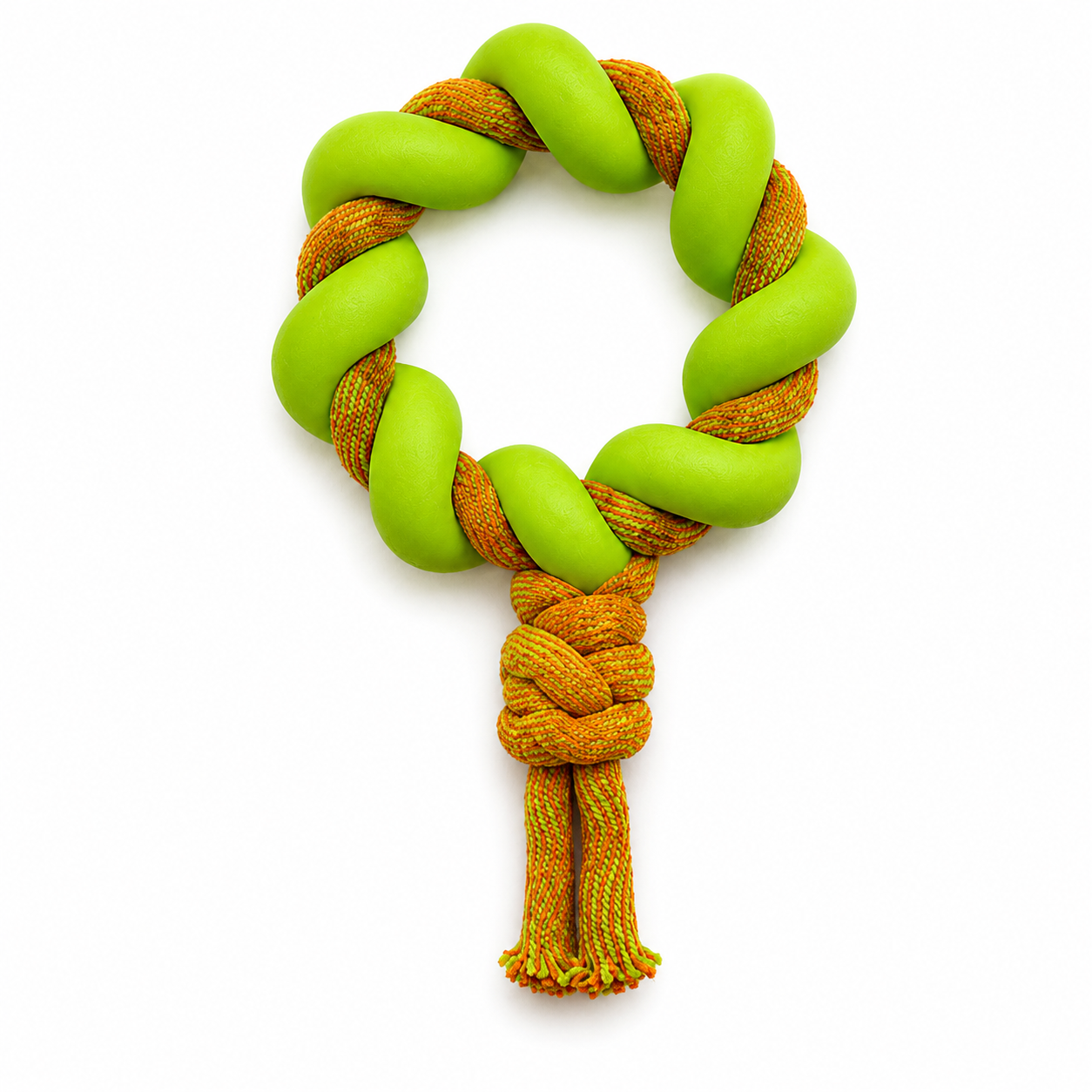 Loop Tug Rope – Durable TPR & Rope Tug Toy for Dogs