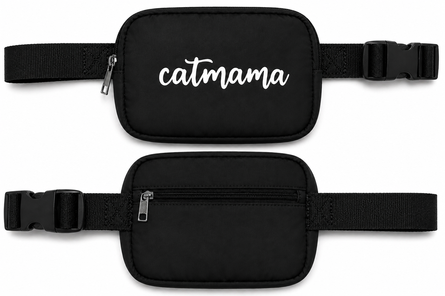 Catmama Crossbody Treat & Walk Bag - Black