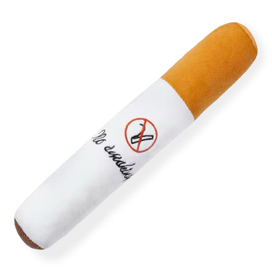 XL No Smoke Cigarette Plush Toy for Dogs
