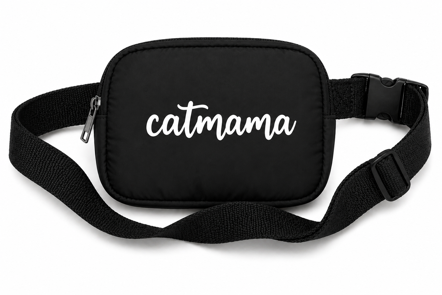 Catmama Crossbody Treat & Walk Bag - Black