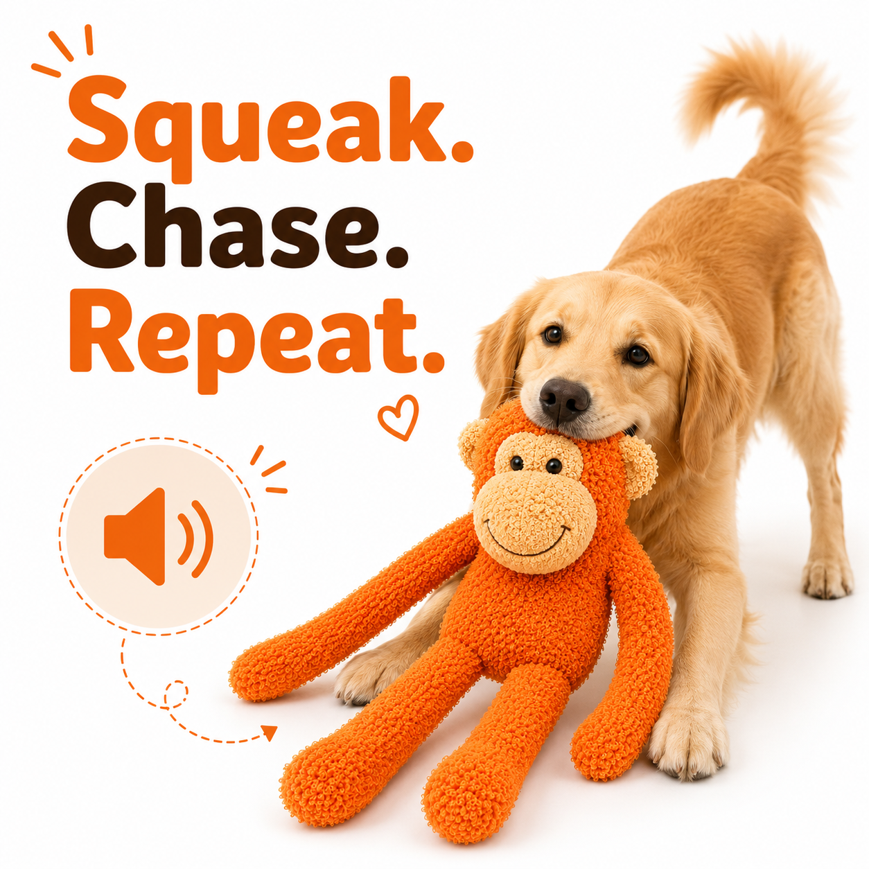 Monkey Trouble - Reinforced Fabric Plush Toy