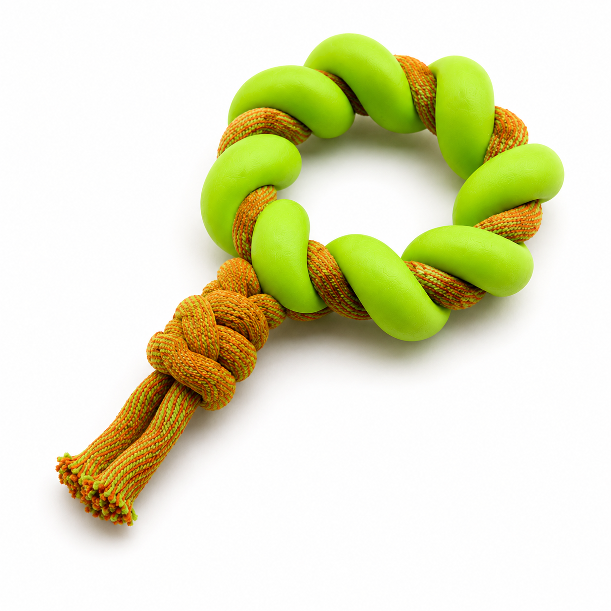 Loop Tug Rope – Durable TPR & Rope Tug Toy for Dogs