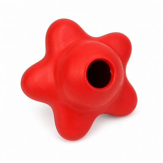 Sturdy - Puffed Star Interactive- Natural Rubber Toy