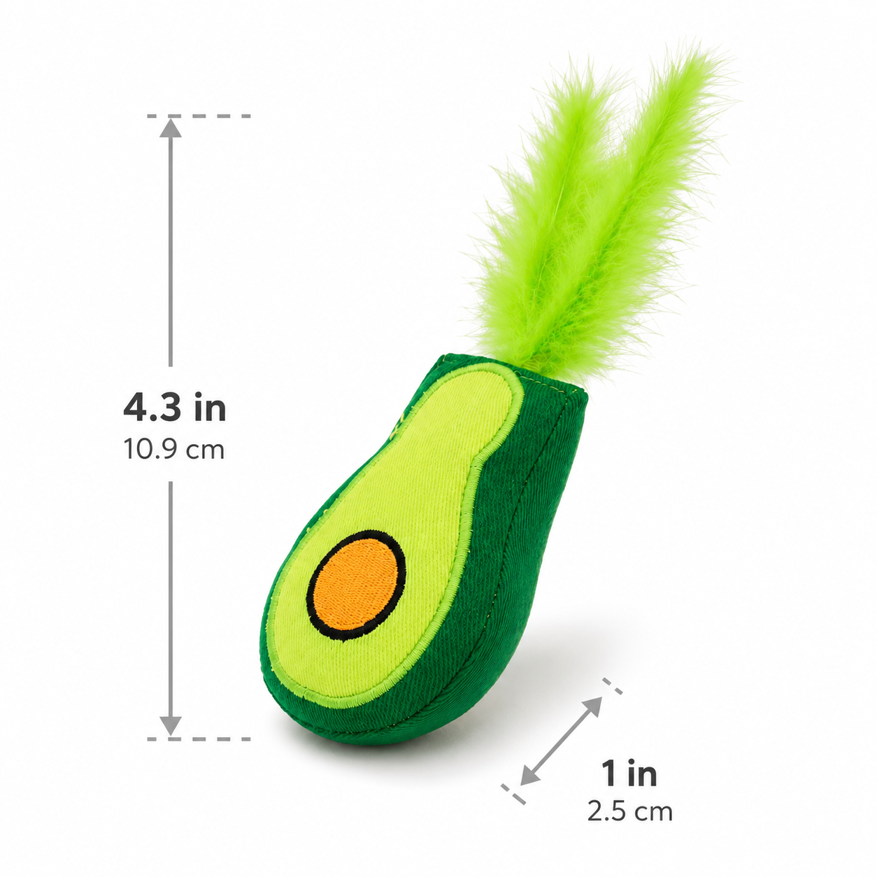 Avocado Lover - 100% Catnip filled Cat Toy