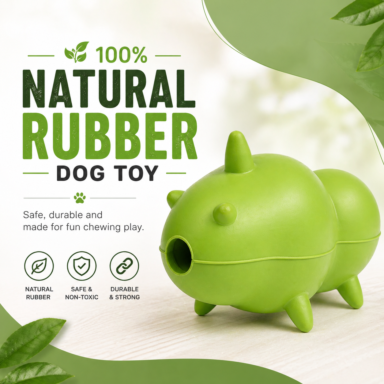Sturdy - Snokry - Natural Rubber Toy