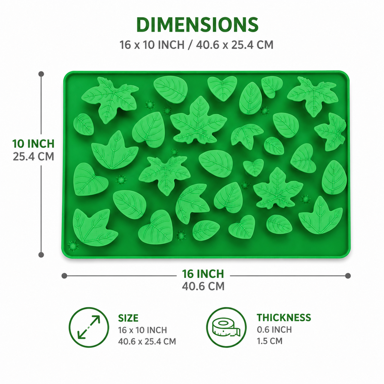 Jungle Dig Mat – Silicone Snuffle & Lick Mat for Dogs, Slow Feeder Enrichment Mat with Suction Cups