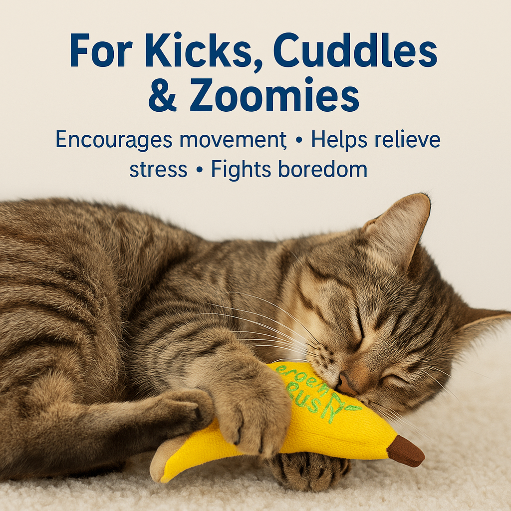 Go Bananas Catnip Toy For Cats