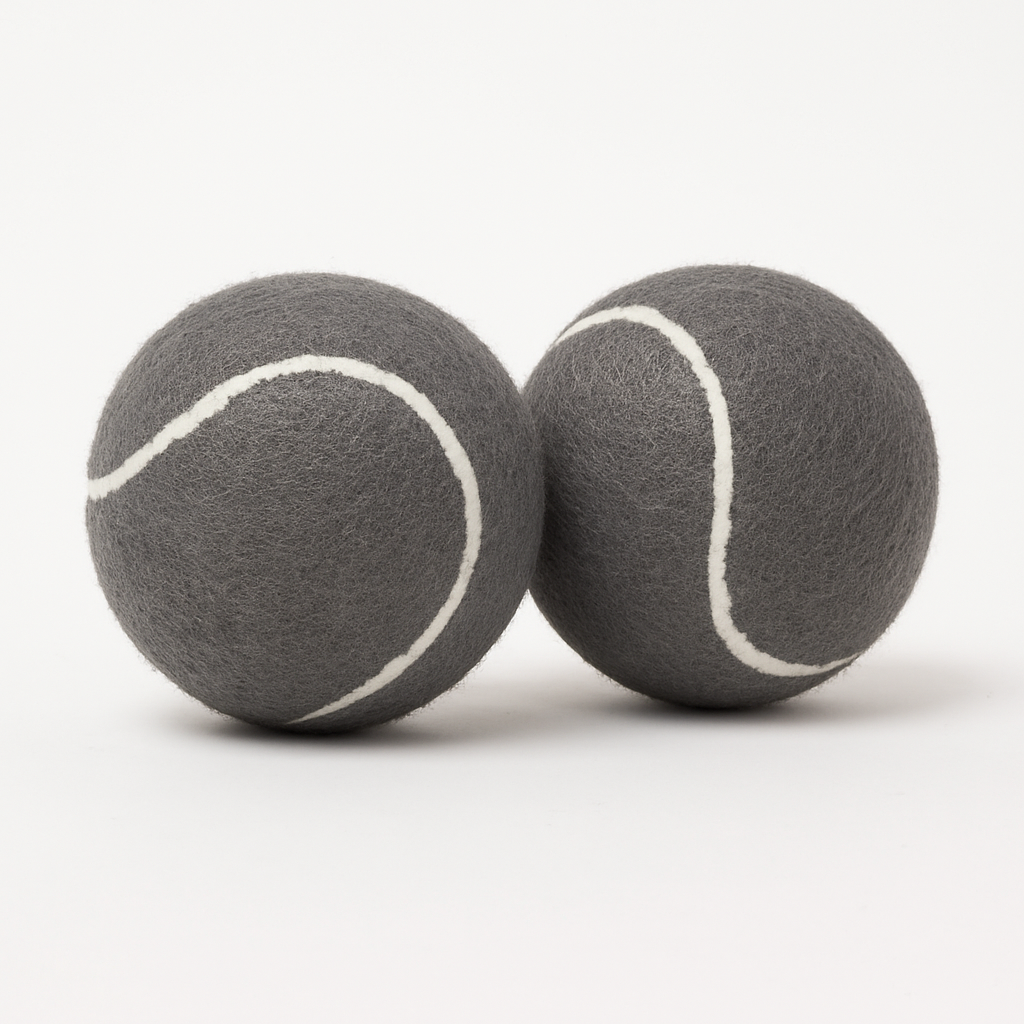 Fetch In Color - Tennis Balls  - Grey - Set of Two