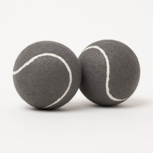 Fetch In Color - Tennis Balls  - Grey - Set of Two