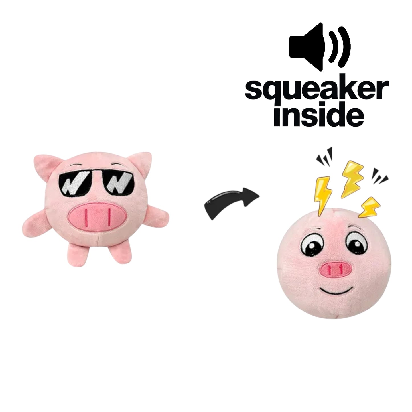 Pop-a-pig Bouncy Toy