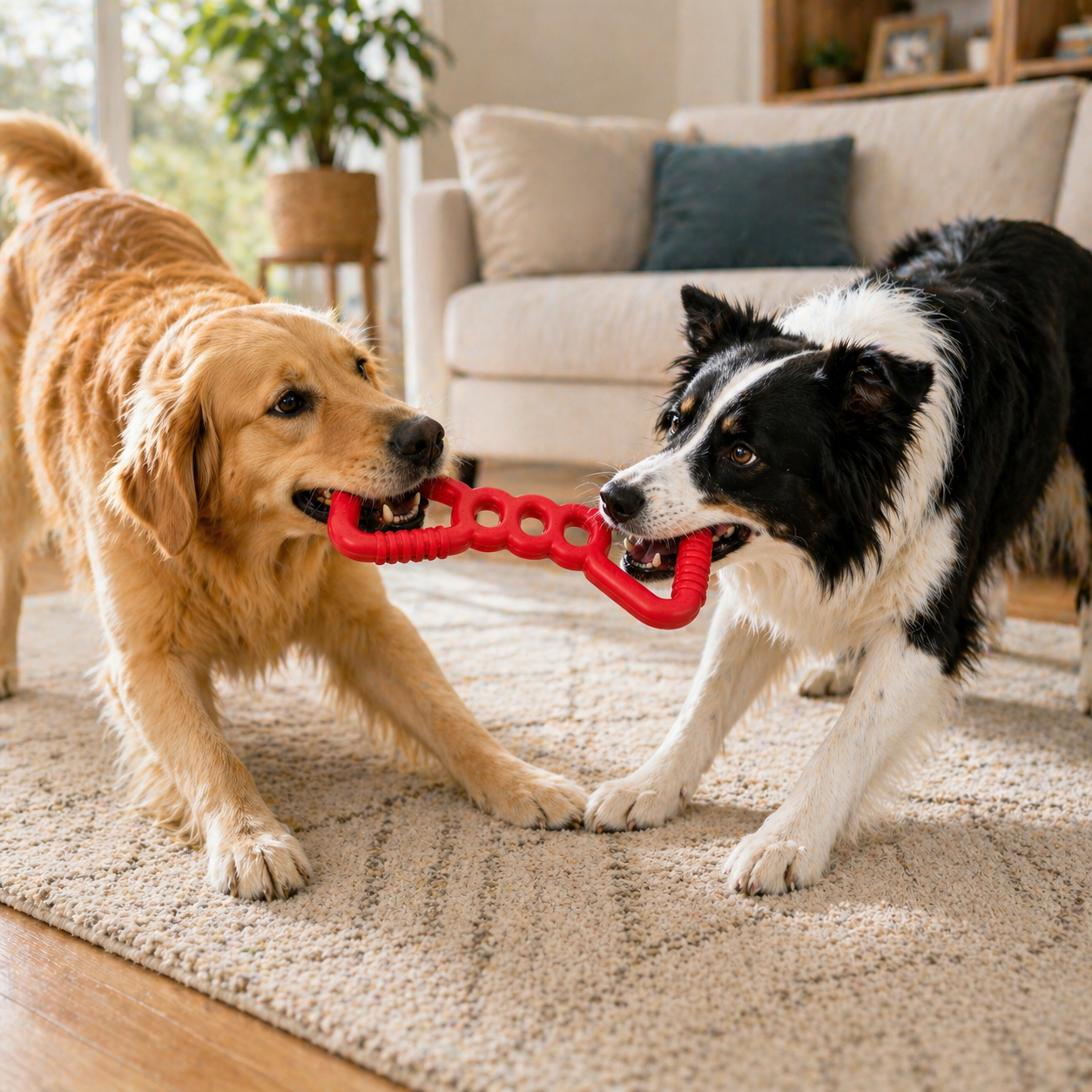 Sturdy - Tug Off - Natural Rubber Toy