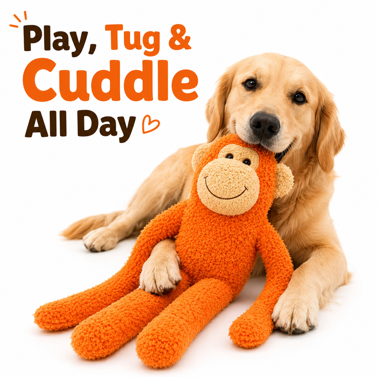 Monkey Trouble - Reinforced Fabric Plush Toy