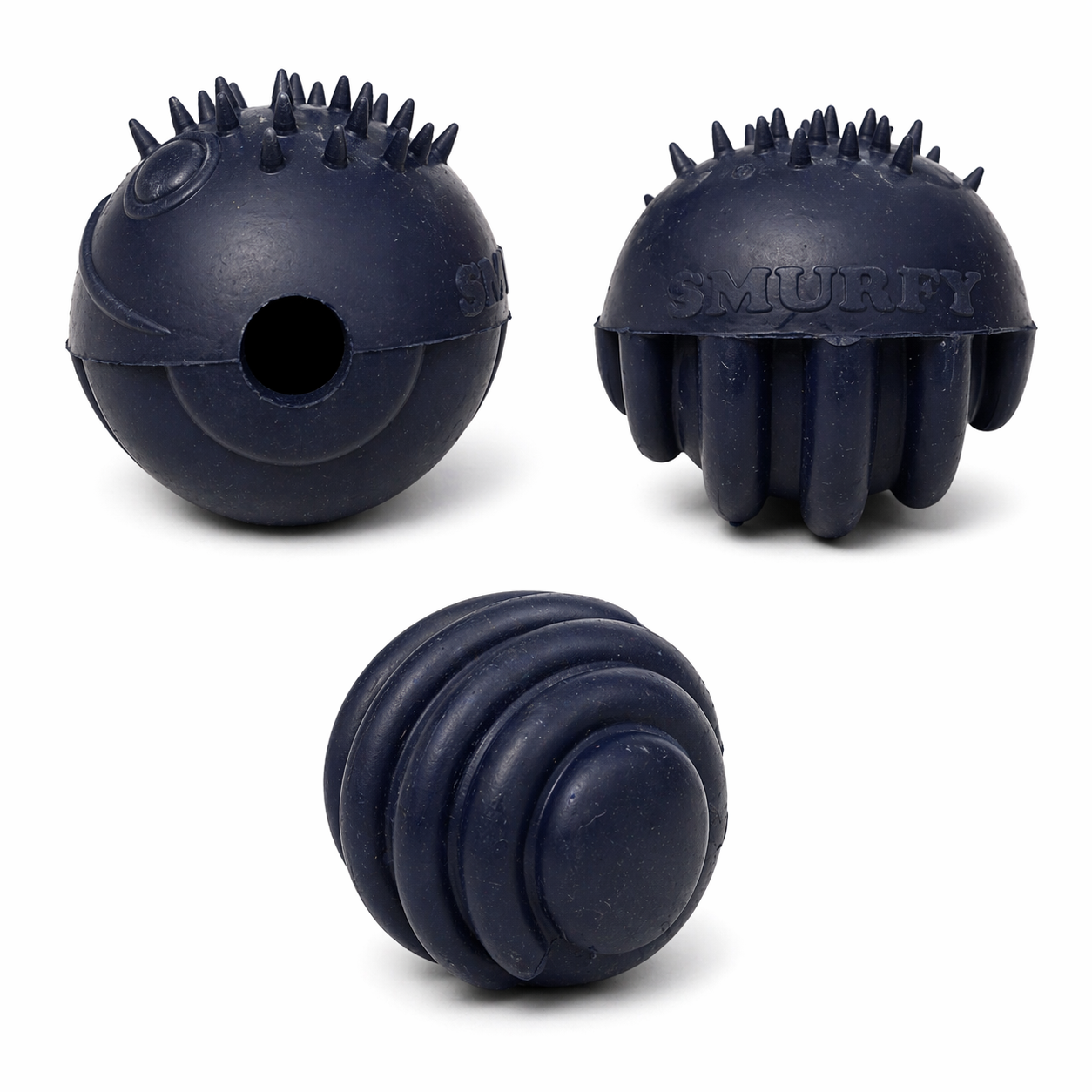 Sturdy - Smurfy - Natural Rubber Toy