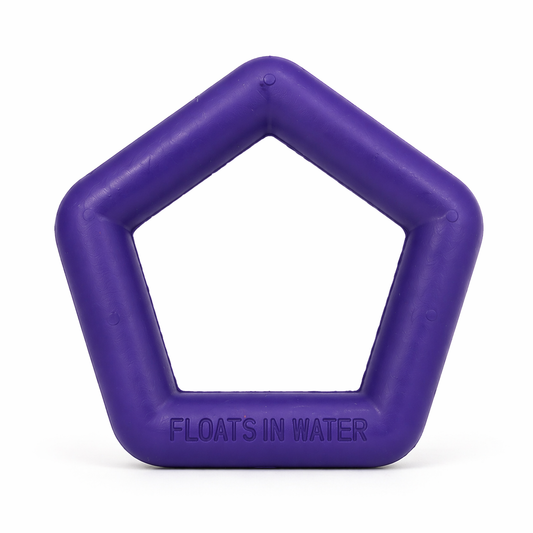 Sturdy - Hexagon Floater - Natural Rubber Toy