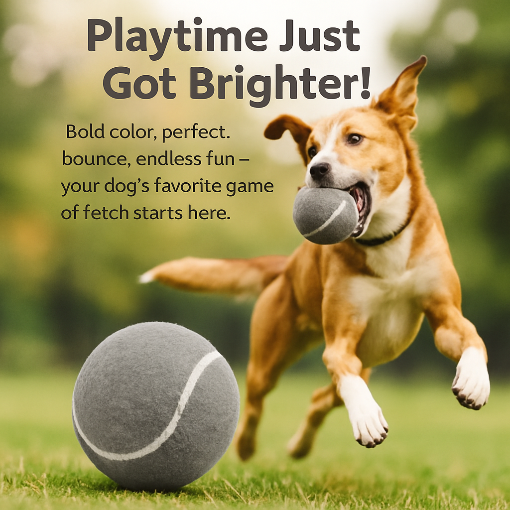 Fetch In Color - Tennis Balls  - Grey - Set of Two