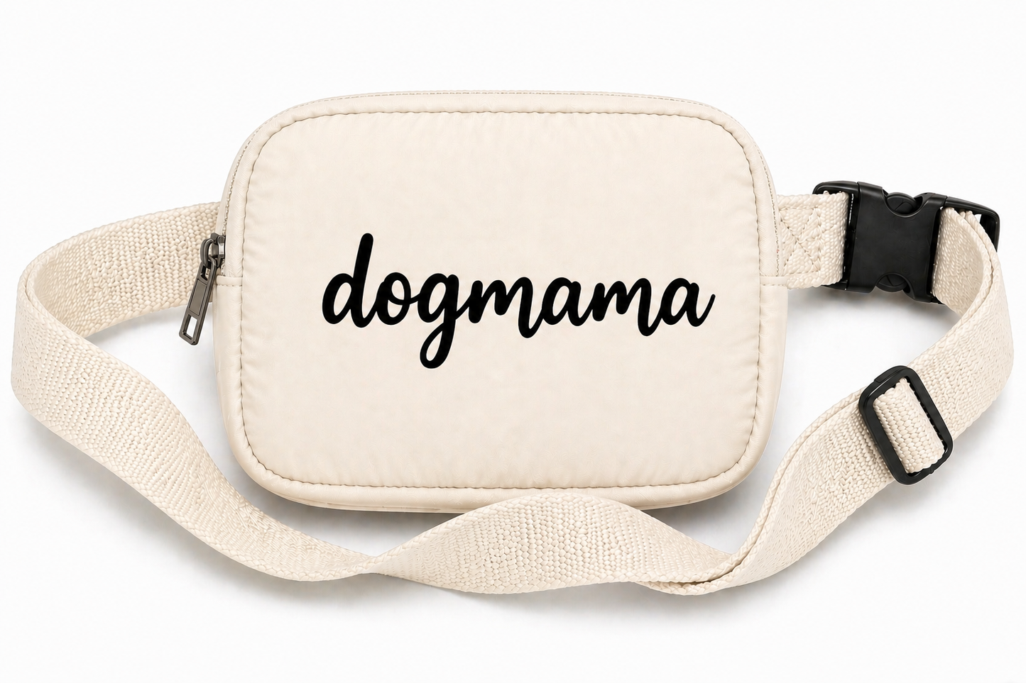 Dogmama Crossbody Treat & Walk Bag - Cream