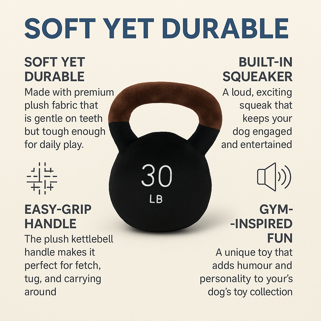 KettleBell - Plush Toy for Dogs