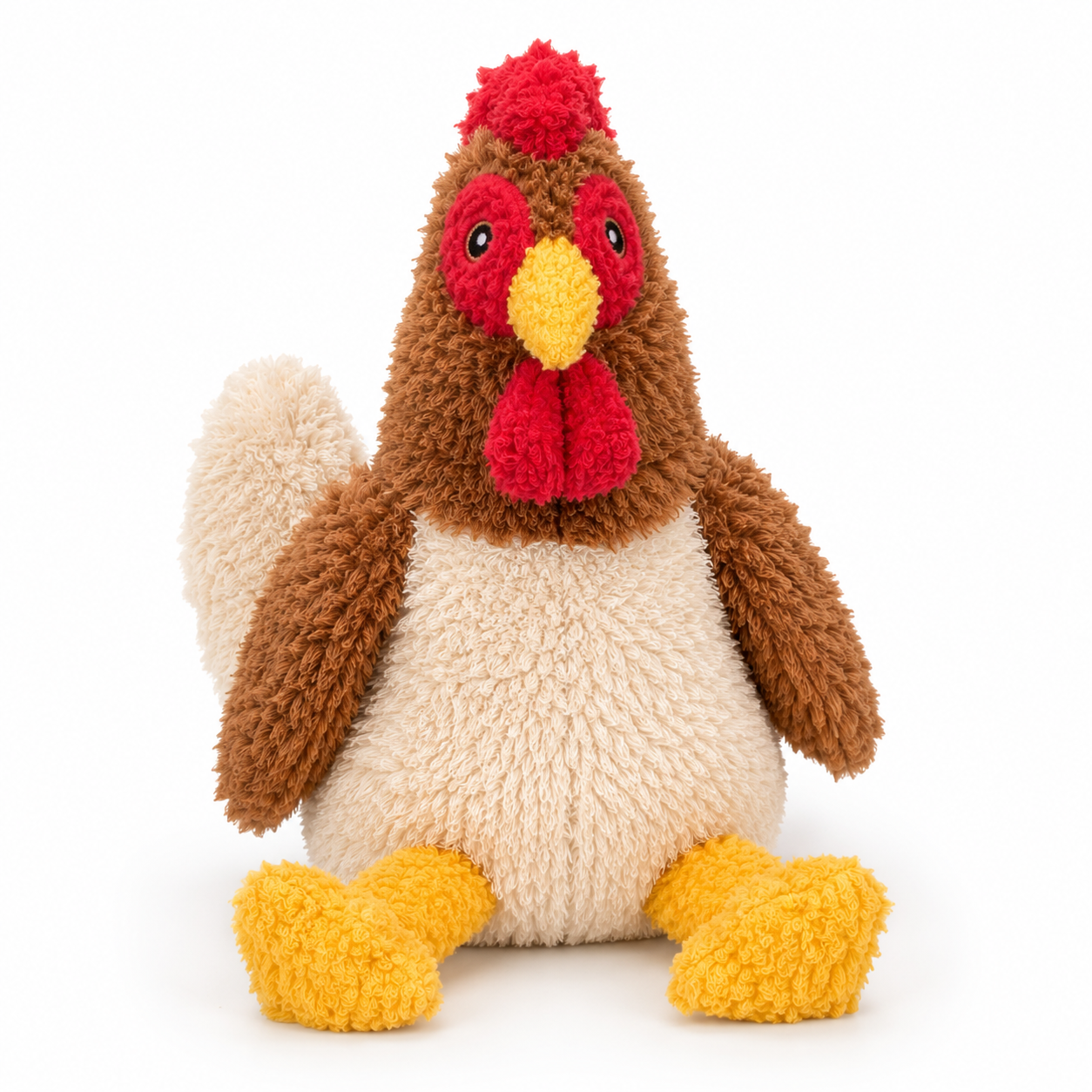 Tough Chicken - Reinforced Fabric Plush Toy