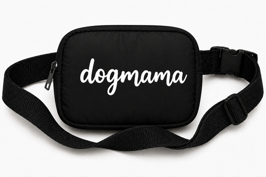 Dogmama Crossbody Treat & Walk Bag - Black