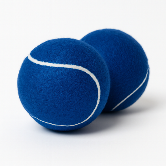 Fetch In Color - Tennis Balls  - Blue - Set of Two